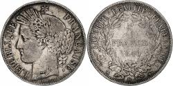 World Coins - France, 5 Francs, Cérès, 1849, Strasbourg, Silver, , Gadoury:719
