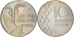 World Coins - Coin, Finland, 10 Pennia, 1994, , Copper-nickel, KM:65