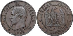World Coins - Coin, France, Napoleon III, 10 Centimes, 1855, Lille, , Bronze