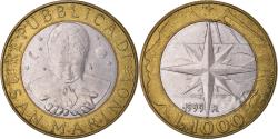 World Coins - Coin, San Marino, 1000 Lire, 1999, Rome, , Bi-Metallic, KM:395