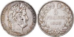 World Coins - Coin, France, Louis-Philippe, 5 Francs, 1845, Lille, , Silver
