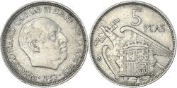 World Coins - Coin, Spain, 5 Pesetas, 1962