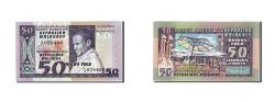 World Coins - Banknote, Madagascar, 50 Francs = 10 Ariary, UNC(65-70)