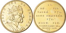 World Coins - France, Medal, Les Rois de France, Pépin, History, Piéfort,