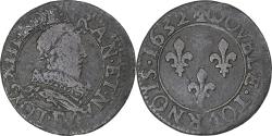 World Coins - France, Louis XIII, Double Tournois, 1632, Tours, Copper, , CGKL:440