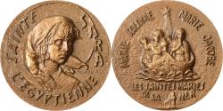 World Coins - France, Medal, Sainte Sara l’égyptienne, Bronze, Maurion-Vidal,