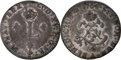 World Coins - Coin, France, Louis XV, Double sol (2 sous) en billon, 2 Sols, 1764, Paris
