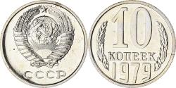 World Coins - Coin, Russia, 10 Kopeks, 1979, , Copper-Nickel-Zinc, KM:130