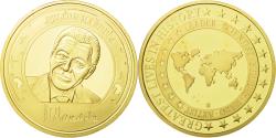 World Coins - France, Medal, Nelson Mandela, , Copper-Nickel Gilt