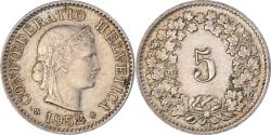 World Coins - Coin, Switzerland, 5 Rappen, 1952