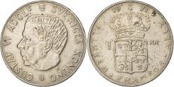 World Coins - Sweden, Gustaf VI, Krona, 1971, Copper-Nickel Clad Copper, , KM:826a