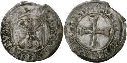 World Coins - Duchy of Brittany, François Ier, Blanc à la targe, 1442-1450, Rennes, Billon