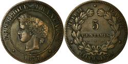 World Coins - Coin, France, Cérès, 5 Centimes, 1877, Bordeaux, , Bronze