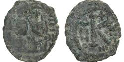 Ancient Coins - Justin II & Sophia, Half Follis, 565-578, Nicomedia, Bronze,