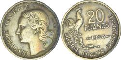 World Coins - Coin, France, Guiraud, 20 Francs, 1950, Paris, , Aluminum-Bronze