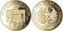 World Coins - Germany, Medal, 200 Jahre Brandenburger Tor, Bismarck, History, 1991,