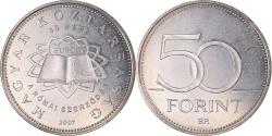 World Coins - Coin, Hungary, 50 Forint, 2007, , Copper-nickel, KM:805