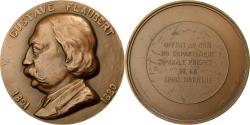 World Coins - France, Medal, Gustave Flaubert, 1978, Bronze,