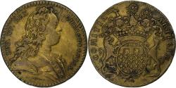 World Coins - France, Token, Louis XV, États d'Artois, 1724, Brass, Duvivier,
