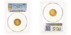 World Coins - Coin, France, Chambre de commerce, 50 Centimes, 1921, Paris, PCGS, MS64,