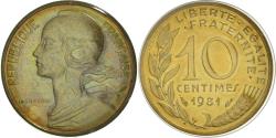 World Coins - Coin, France, Marianne, 10 Centimes, 1981, Paris, FDC,