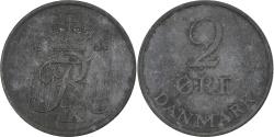 World Coins - Denmark, 2 Öre, 1966