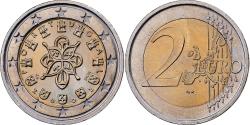 World Coins - Portugal, 2 Euro, 2001, Lisbon, Bi-Metallic,