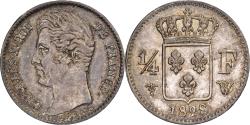 World Coins - France, Charles X, 1/4 Franc, 1828, Lille, Silver, , Gadoury:353