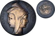 World Coins - France, Medal, Marianne, Paris-Normandie, Coeffin, , Bronze
