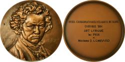 World Coins - France, Medal, Conservatoires des Hauts de Seine, Art Lyrique, 1980, Auguste