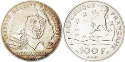 World Coins - Coin, France, Descartes, 100 Francs, 1991, , Silver, KM:996, Gadoury:906