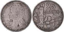 World Coins - Coin, France, Patey, 25 Centimes, 1904, , Nickel, KM:856, Gadoury:364