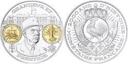 World Coins - France, Medal, 2000 Ans d'Histoire Monétaire, Franc Semeuse, Silver,