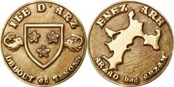 World Coins - France, Medal, Bretagne, Ile d'Arz, Bronze,