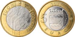 World Coins - Finland, 5 Euro, 2011, Vantaa, , Bi-Metallic, KM:160