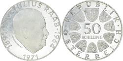 World Coins - Coin, Austria, 50 Schilling, 1971, Proof, , Silver, KM:2911