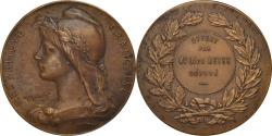 World Coins - France, Medal, Offert par Léon Meyer, Député, Politics, Society, War, O.Roty