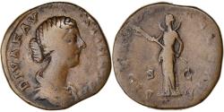 Ancient Coins - Coin, Diva Faustina II, Sestertius, 175-176, Rome, , Bronze, RIC:1716