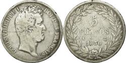 World Coins - Coin, France, Louis-Philippe, 5 Francs, 1830, Paris, , Silver, KM:736.1