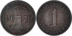 World Coins - Coin, Germany, Reichspfennig, 1928