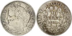 World Coins - Coin, France, Cérès, 20 Centimes, 1850, Paris, , Silver, KM:758.1