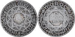 World Coins - Coin, Morocco, Mohammed V, 5 Francs, 1370, Paris, , Aluminum, KM:48