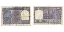 World Coins - Banknote, India, 1 Rupee, 1977, KM:77u, VF(30-35)