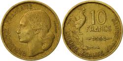 World Coins - Coin, France, Guiraud, 10 Francs, 1954, Paris, , Aluminum-Bronze