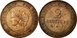 World Coins - Coin, France, Cérès, 2 Centimes, 1890, Paris, , Bronze, KM:827.1