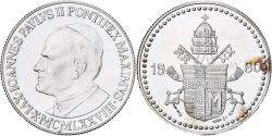 World Coins - Vatican, Medal, Le Pape Jean-Paul II, 1980, Silver,