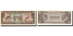 World Coins - Banknote, Dominican Republic, 20 Pesos Oro, undated (1964-74), Specimen