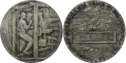 World Coins - France, Medal, Association générale des tissus, 1944, Silvered bronze, Rivet