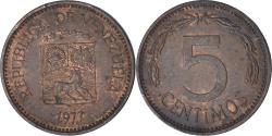 World Coins - Venezuela, 5 Centimos, 1977