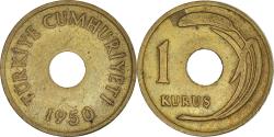 World Coins - Coin, Turkey, Kurus, 1950, , Brass, KM:881